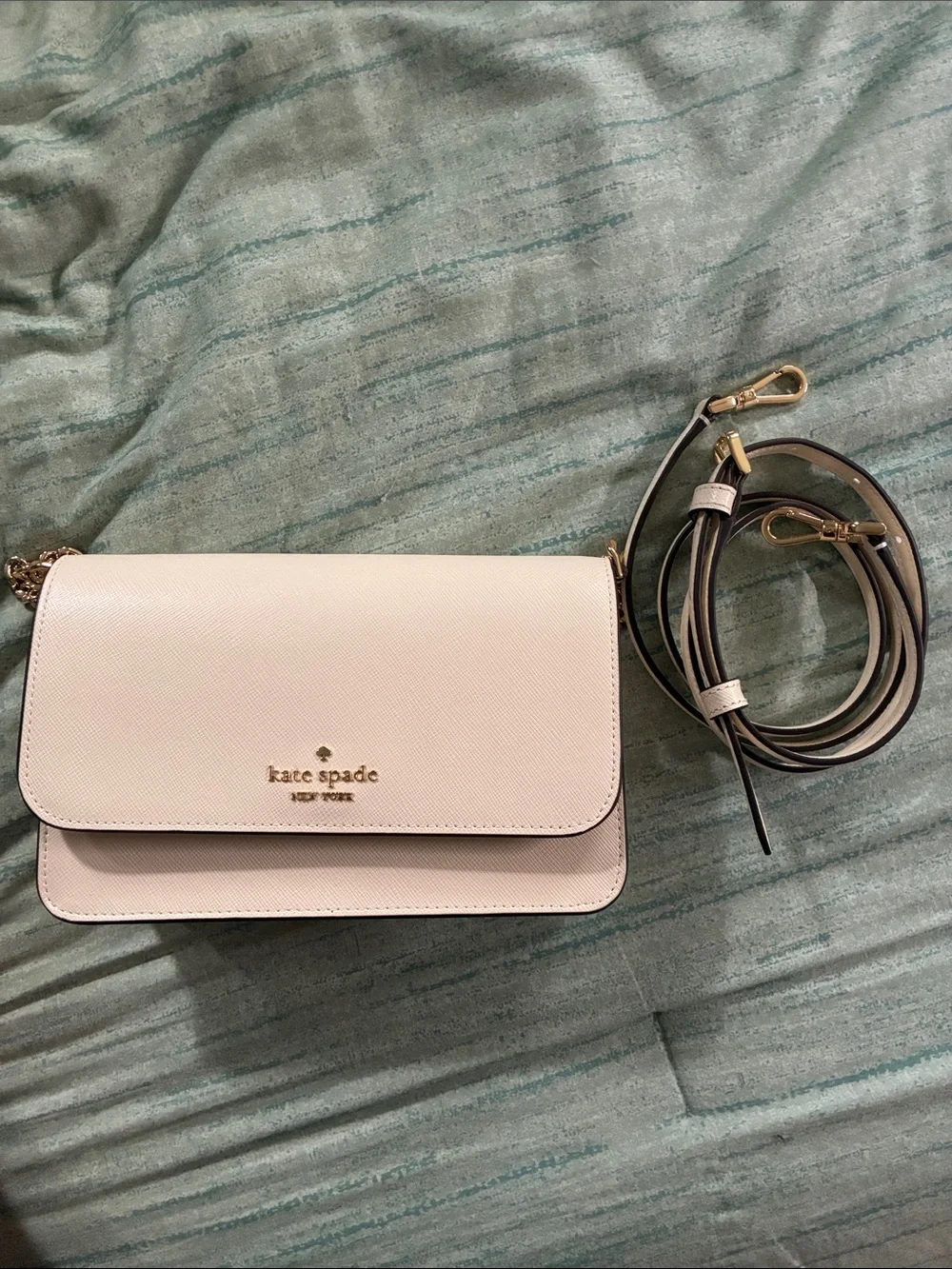 NIB kate spade meringue mini flip open crossbody